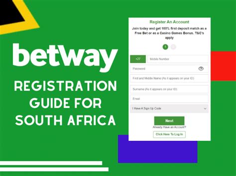 Betway Registration Manual for South Africans 2024 .